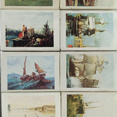 Matchbox series new with artworks by Konstantinos Volanakis