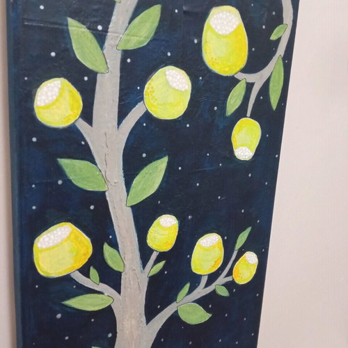 Painting for children's room new with three-dimensional element