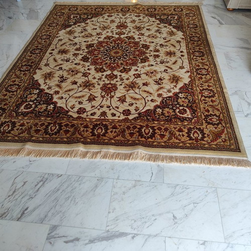 Wool rugs set of 3 with fringes, Biocarpets