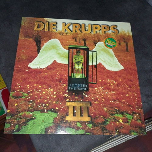 Die Krupps Odyssey Of The Mind (III) LP like new, metal