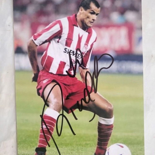 Rivaldo autograph new, authentic