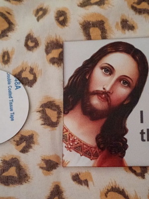 I Saw That Double-Sided Decorative Magnet new, 65mm x 65mm