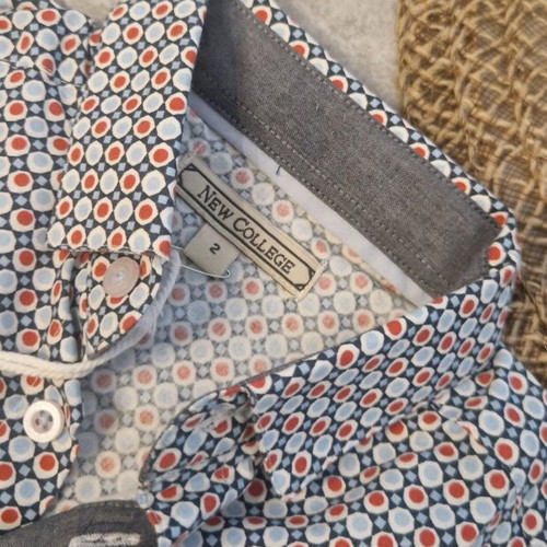 Children's shirt and bermuda set new, colorful, size 2 years