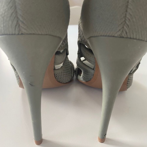 Zara fabric sandals used, size 38, khaki