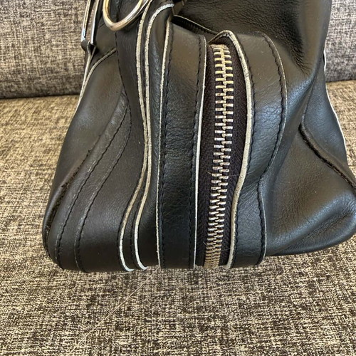 Gaspard Yurkievich leather handbag used, black