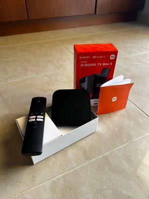 Xiaomi Mi Box S 4K Google TV σαν καινούργιο, πλήρες πακέτο