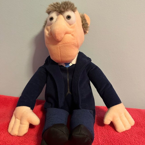 Collectible Statler plush The Muppets 45cm like new