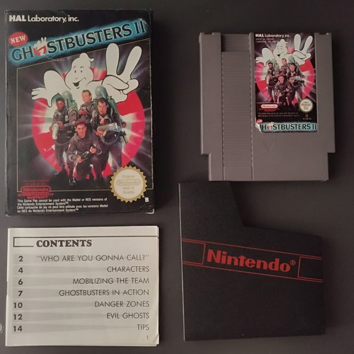 Nintendo NES New Ghostbusters 2 μεταχειρισμένο βιντεοπαιχνίδι