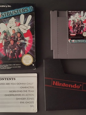 Nintendo NES New Ghostbusters 2 μεταχειρισμένο βιντεοπαιχνίδι