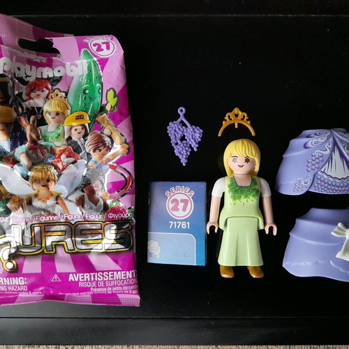Playmobil figures princess with grapes new, series 27