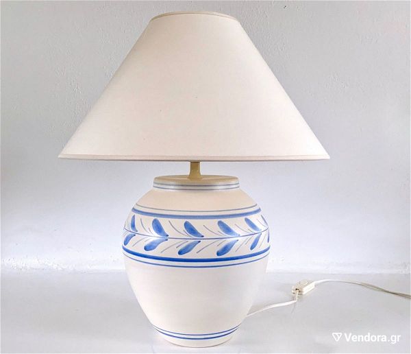  lampa portatif ispanias – keramiki me ifasmatino kapelo 40cm x 50cm
