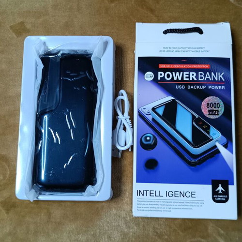 Power bank 8,000 mAh new with micro USB cable