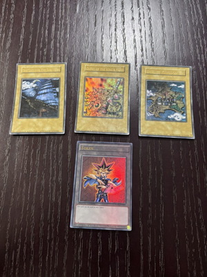 Yugi's Legendary Decks 4 Art Cards Set Sail Glory Duelist Kingdom Token