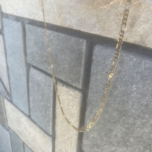 Chain necklace in gold color, new