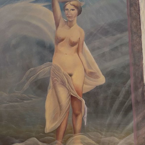 Nude oil painting artwork by Theio Nick new 70x90 cm