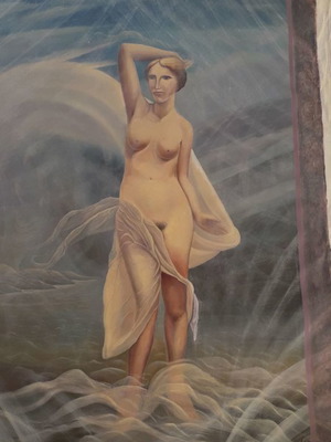 Nude oil painting artwork by Theio Nick new 70x90 cm