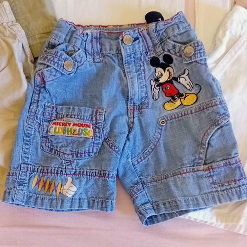 Boys' summer clothes pack of 13, size 2-3, like new, includes Ralph Lauren shorts and Mickey Mouse sweatshirt