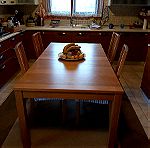  Τραπέζι  κουζίνας με καρεκλες