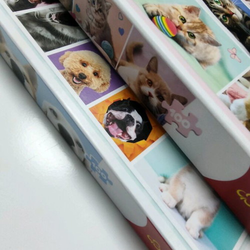 Trefl Puzzle Cats & Dogs like new, set of 2 for ages 5+