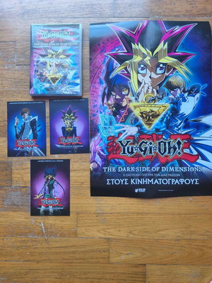 Yu-Gi-Oh! The Dark Side of Dimensions DVD dubbed, new with bonus material