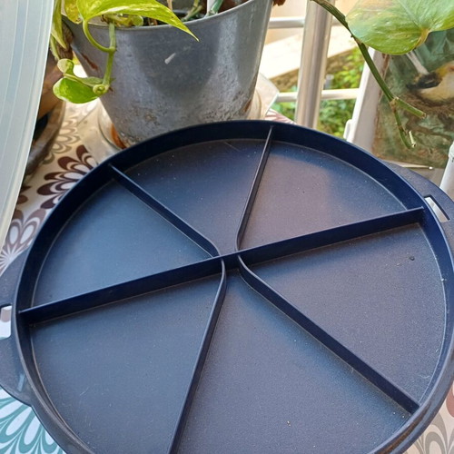 Tupperware ordeviera with lid like new