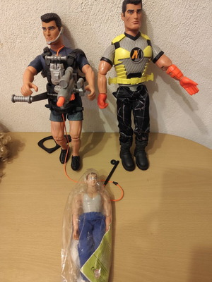 Actionman dolls figures like new