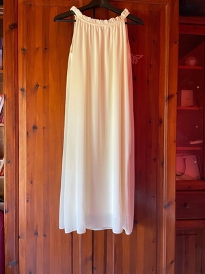 Dress A-line like new, beige, size M