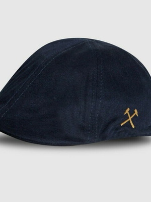 West Ham Claret Collection Navy Gatsby Flat Cap like new