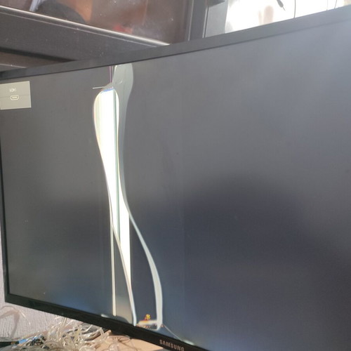 Πλακέτα Samsung CF390_27 μεταχειρισμένη, λειτουργική από μόνιτορ με σπασμένο πάνελ