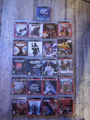 Παιχνίδια PlayStation 3 σαν καινούργια, ξεχωριστά και πακέτο