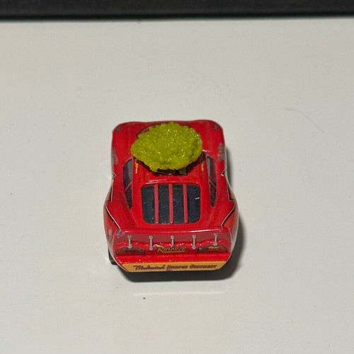 Disney Cars Lightning McQueen metal toy car like new with funny feature