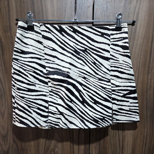 Zara zebra print skort like new, size L