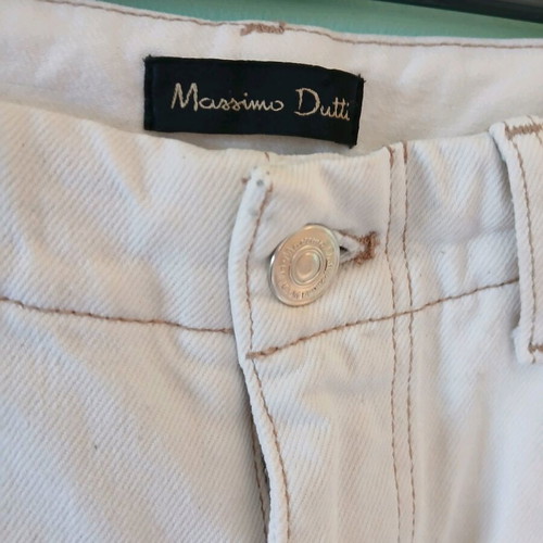 Massimo Dutti beige ecru jeans size 40 like new