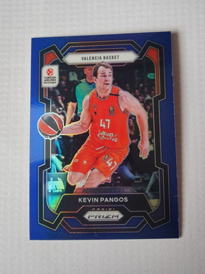 2023-24 Panini-Prizm Euroleague Basketball Kevin Pangos Blue Prizm 078/199 #156