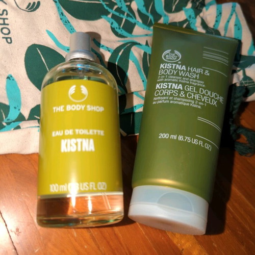 The Body Shop KISTNA men's set new, cologne and body wash
