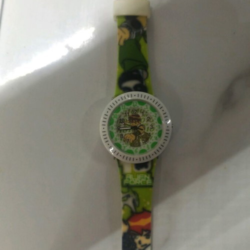 Ben10 children's watch used, battery replacement needed