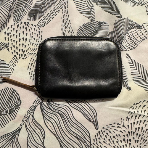 Bellroy leather men's wallet used, black