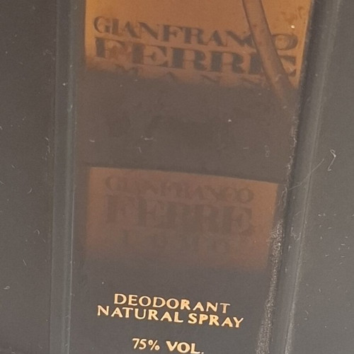 Gianfranco Ferré for Man Deodorant Natural Spray 125 ml used