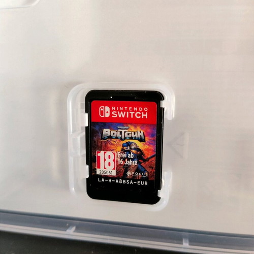 Warhammer 40,000 Boltgun Nintendo Switch like new, English version