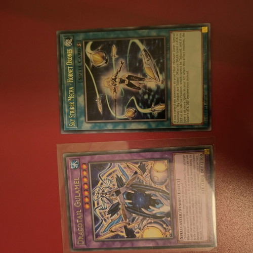 Yu-Gi-Oh Dracotail Sky Striker Rare Cards like new