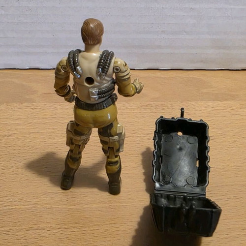 G.I. Joe Airwave v1 1990 Sky Patrol figure used, vintage Hasbro