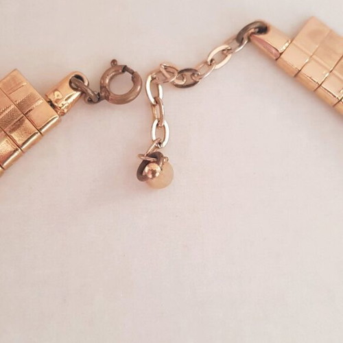 Cleopatra style necklace vintage used, length 43 cm
