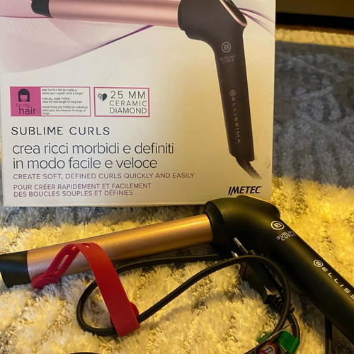 Sublime Curls curling iron used, ceramic coating