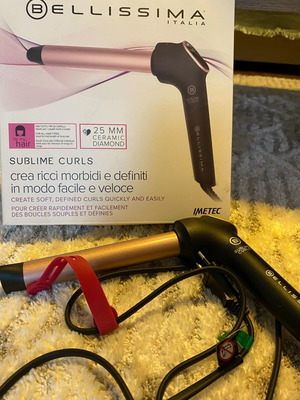 Sublime Curls curling iron used, ceramic coating