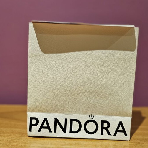 Pandora gift packaging like new, paper bag and box for jewelry
