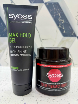 Syoss hair mask and gel new