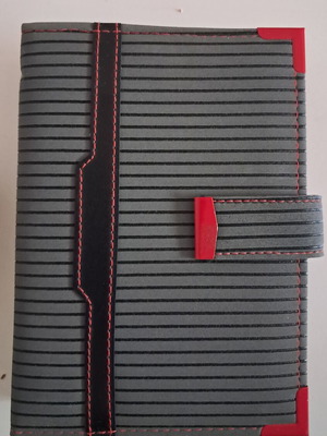 Organizer καινούριο γκρι-κόκκινο 20x15
