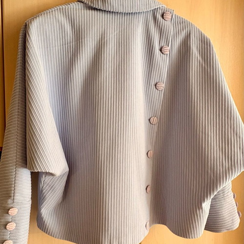 Karavan Martina blazer baby blue reversible, like new, M/L
