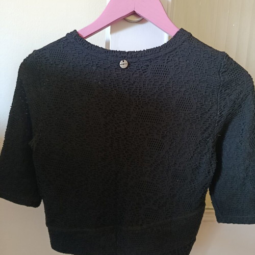 Attrattivo black short sleeve shirt like new, size S
