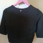 Attrattivo black short sleeve shirt like new, size S